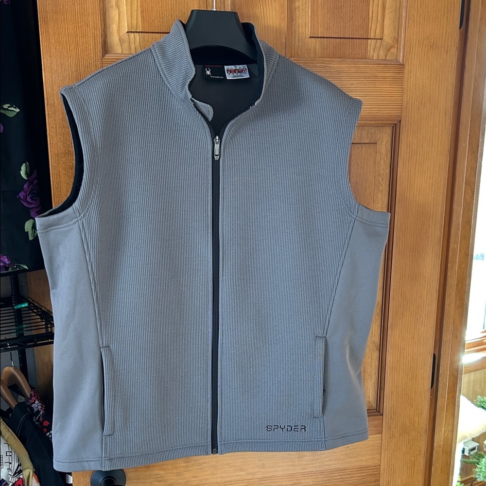 Spyder Charcoal Sleeveless Vest
